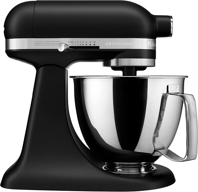  the KitchenAid Artisan Mini 3.5 Quart Tilt-Head Stand Mixer