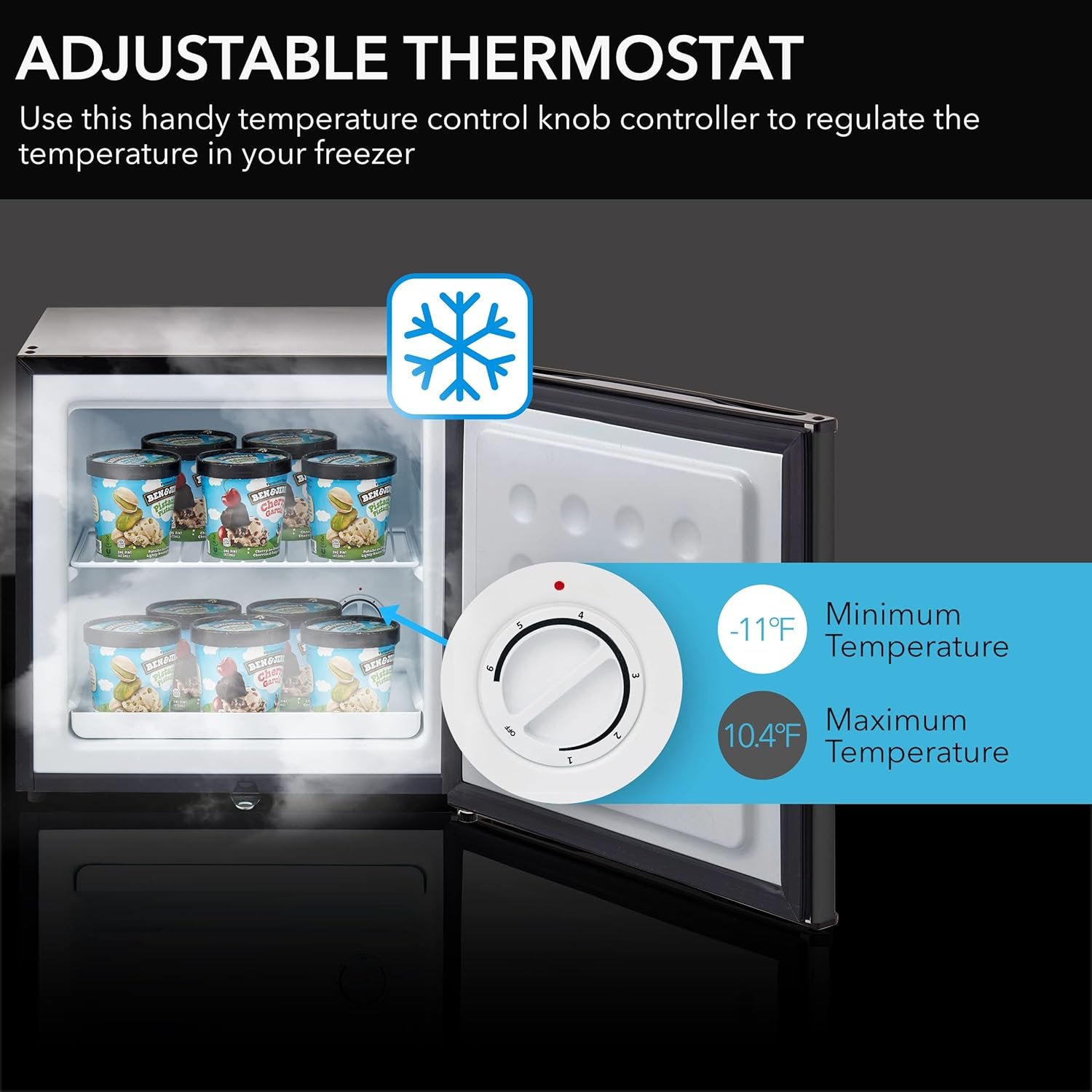 Whynter Upright Small Freezer Mini Freezer