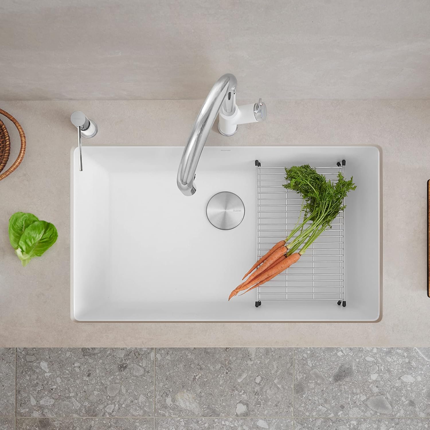 BLANCO Precis SILGRANIT Undermount Kitchen Sink5 BLANCO Precis SILGRANIT Undermount Kitchen Sink