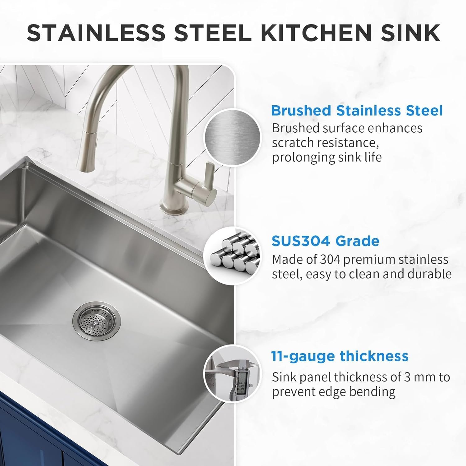 SANYCASA 30 kitchen sink6 SANYCASA 30 kitchen sink6