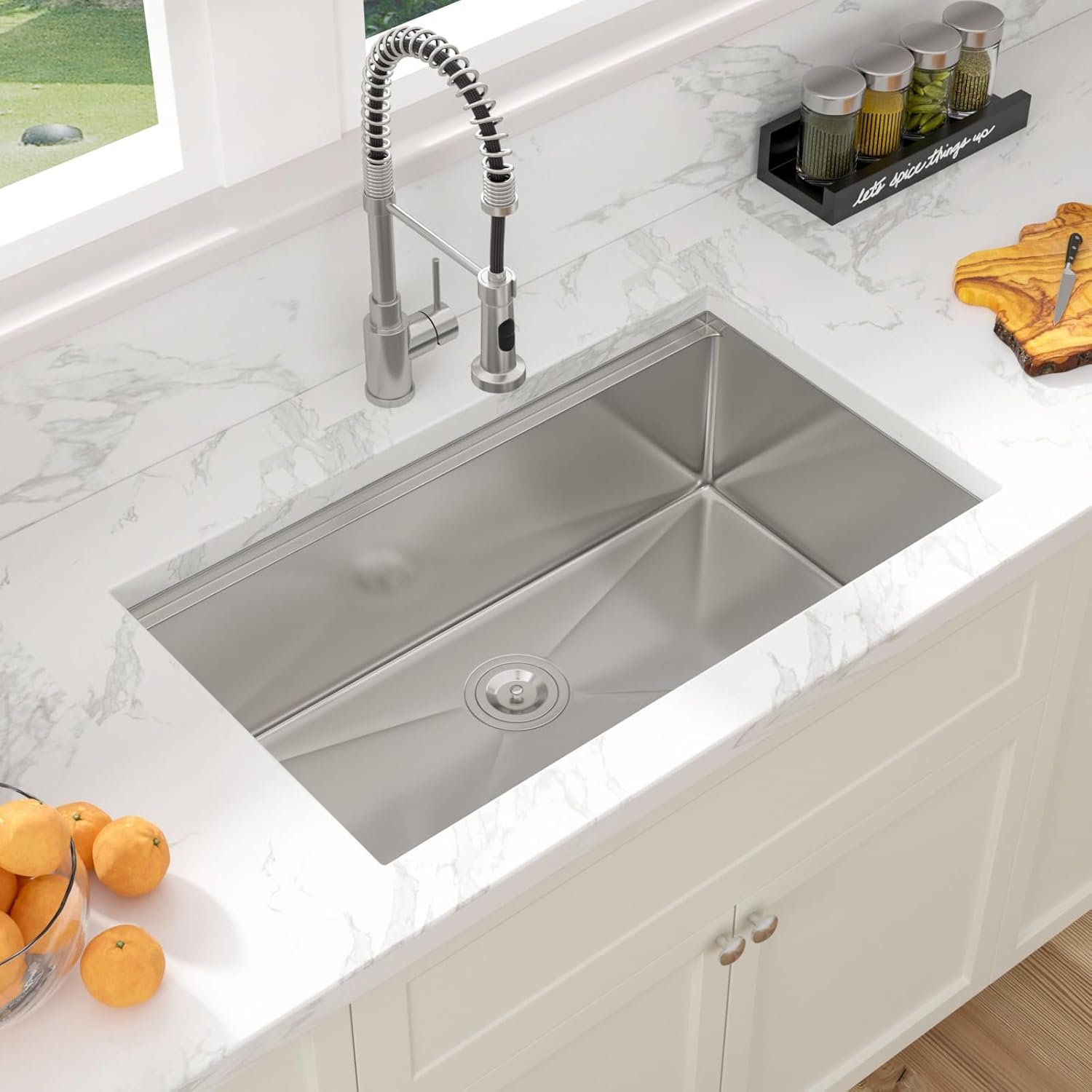 Sarlai 33 Kitchen Sink Undermount