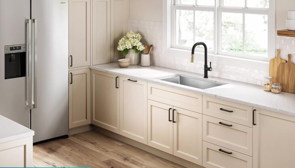 different types of kitchen sinks