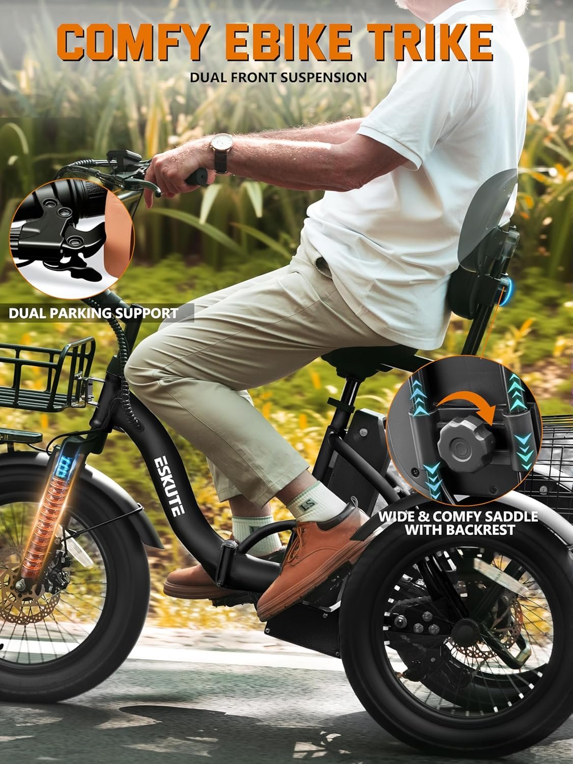 ESKUTE E Trike Electric Bike ESKUTE E Trike Electric Bike